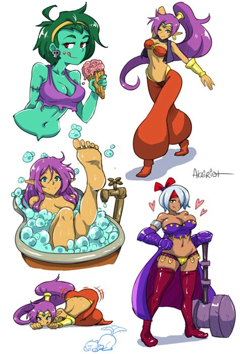 1890894 Rottytops Shantae Shantae Character Squidsmith Akairiot
