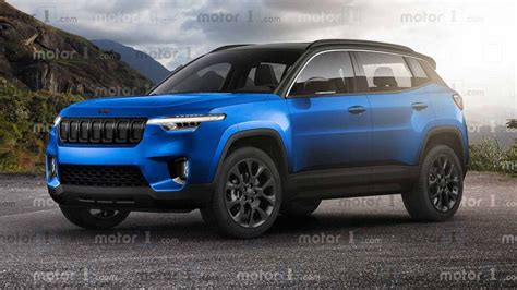 New 2022 Jeep ‘baby Suv Rendered Sits Below The Renegade Rushlane
