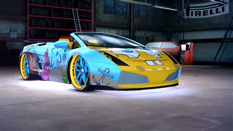 Midnight Club Los Angeles Spongebob Lamborghini Gallardo Tuning Hd