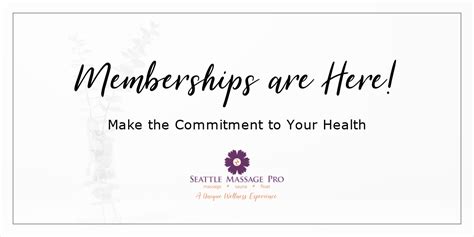 Memberships Are Here Seattle Massage Sauna And Float