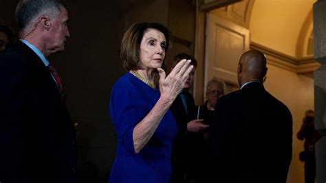 Nancy Pelosi Trying To Walk A Middle Path Accuses Trump Of A ‘cover