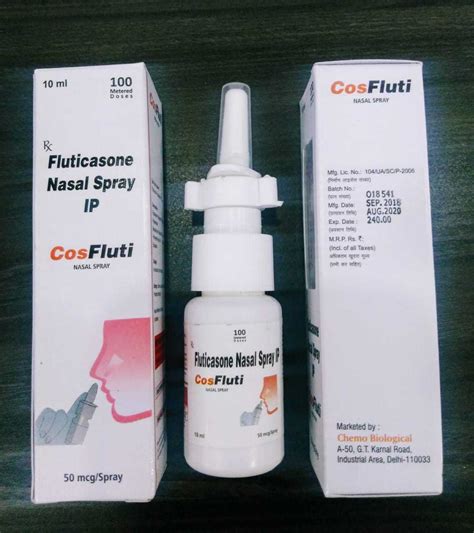 Fluticasone Propionate Nasal Spray For Commercial 30 Meeter Dose Rs