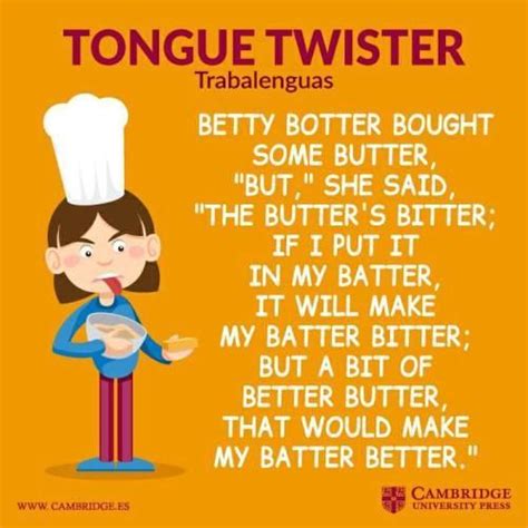 Tongue Twisters In English From A To Z In 2020 Tongue Twisters Funny