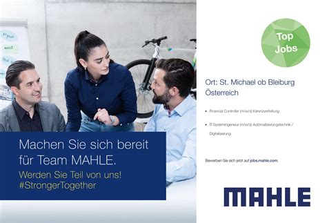 Top Jobs Der Woche Wir Mahle Karriere Deutschland