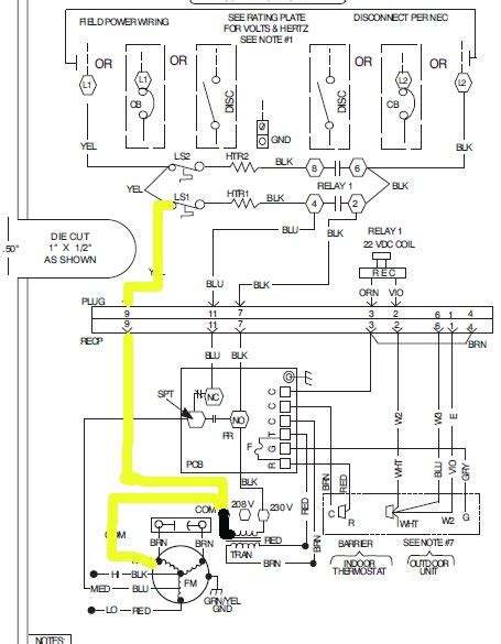 The electrical symbols will never only show exactly where a little something is to be put in, but which kind of system is staying mounted. I have a carrier heat pump system. about two weeks ago, outside unit fan would run, even though ...