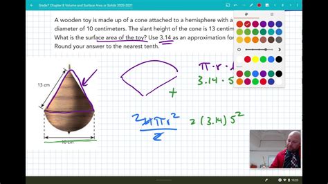 Grade 7 85 How To Find The Volume And Surface Area Of Composite Solids