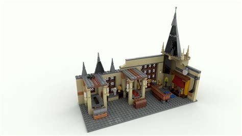 Lego Moc 75954 Hogwarts Gryffindor Dormitory And Common Room