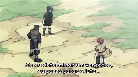 Sasuke Vs Gaara Legendado Pt Br Amv Youtube