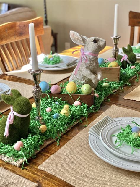 Easter Tablescape Bring On Spring Diy Home Improvement Blog