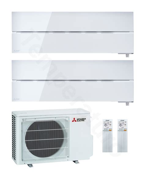 Mitsubishi Diamond 2 Raum Multisplit Klimaanlage 1x 2 5 1x 3 5 KW A