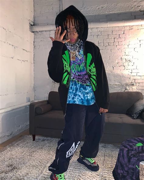 Trippie Redd Outfit From November 23 2019 Whats On The Star