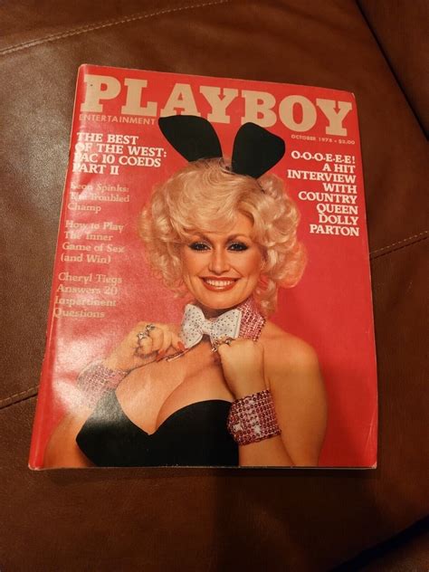 Mavin Rare Playboy Magazine Vintage Dolly Parton October