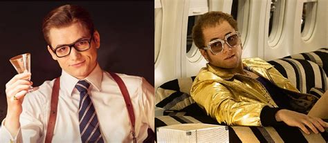 See Taron Egertons Stunning Transformation For Elton John Movie Rocketman