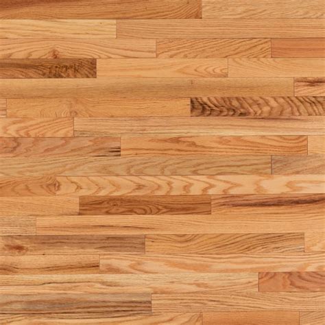 Real domestic red oak hardwood. Builder's Pride 3/4 in. x 2.25 in. Natural Red Oak Solid ...
