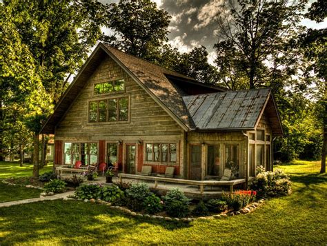 Dreamy Lakefront Cabin Exuding Rustic Charm In Northern Minnesota