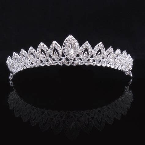 Prom Princess Queen Crown Pageant Bridal Wedding Tiara Tullelux