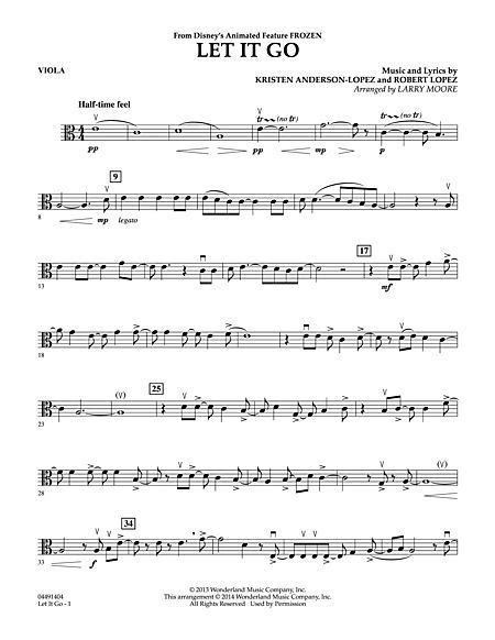 I especially love that you also put the. Viola sheet music for beginners | Let It Go (from Frozen) | Viola sheet music, Violin music ...