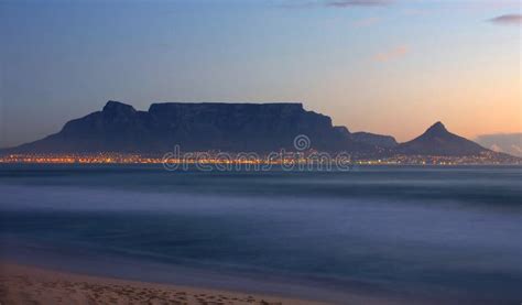 Cape Town Bloubergstrand South Africa With A View Of Table Mountain