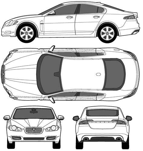 Car Blueprints For 3d Modeling