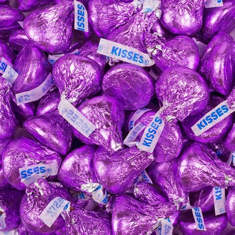 Purple Milk Chocolate 1 Lb Bag Bulk Candy And Favors Wh Candy