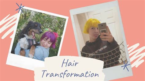 Yellow Hair Transformation Using Arctic Fox Cosmic Sunshine Youtube