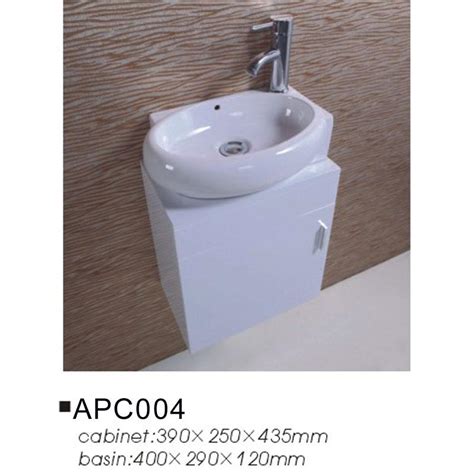 Many options are available with pedestal sinks including style, size, color and material. Compact space saving white bathroom vanity unit and basin ...