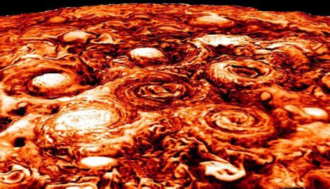Juno Finds Clusters Of Cyclones On Jupiters Poles