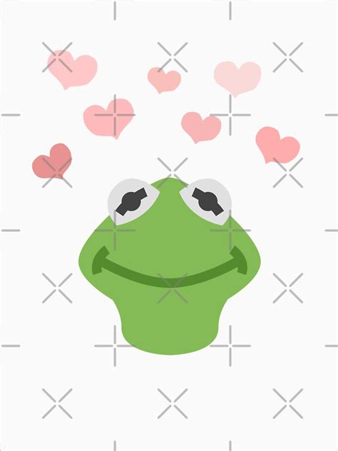 Kermit The Frog Heart Meme T Shirt By Aestanip Redbubble