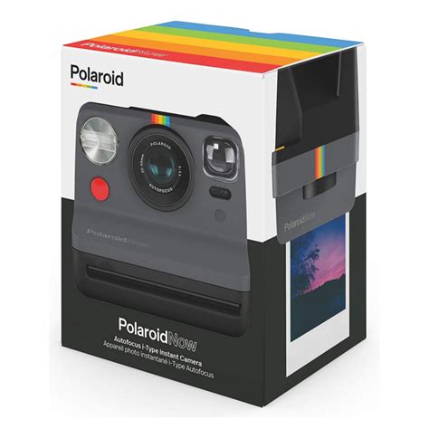 Polaroid Now I‑type Instant Camera Black Photography Cameras
