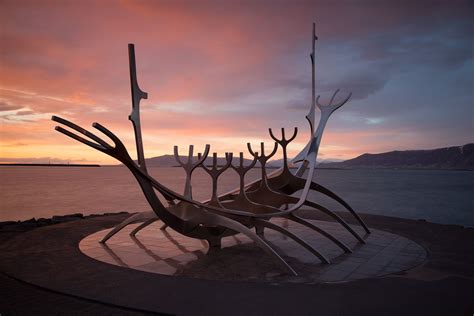 The Sun Voyager At Rejkjavik Iceland Martin Lawrence