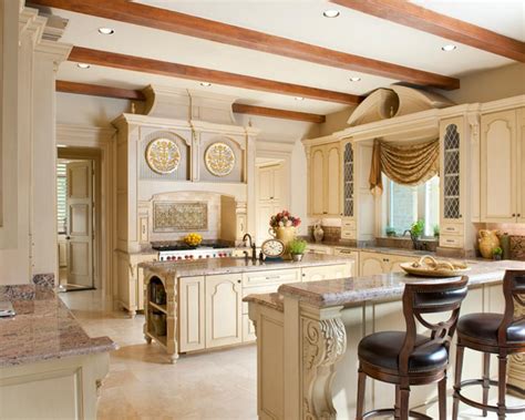 French Country Inspired Kitchen With Exposed Wood Beams Hgtv My XXX Hot Girl