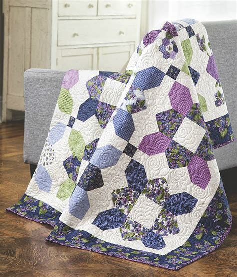 Two Easy Blocks Make Beautiful Flowers Quilting Digest