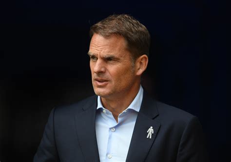 Sam allardyce says crystal palace must be patient with frank de boer. Frank de Boer Calls Equal Pay 'Ridiculous'