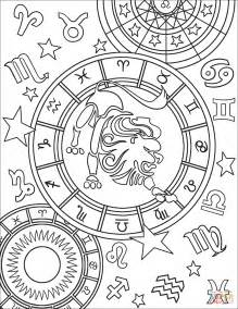 Horoscope Coloring Pages at GetColorings.com | Free printable colorings