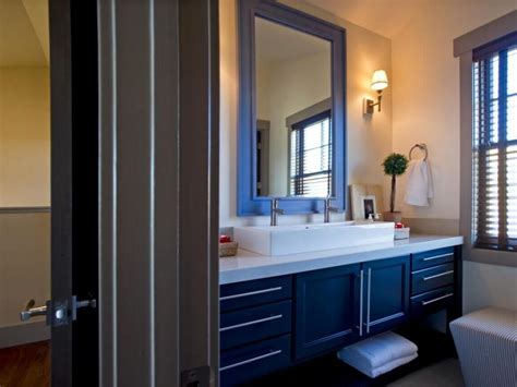 W bath vanity in midnight blue with engineered stone vanity top in white with white basin and. 30 Most Navy Blue Bathroom Vanities You Shouldn't Miss - The Architecture Designs
