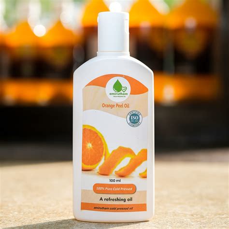 Buy Orange Peel Oil Online Amirutham