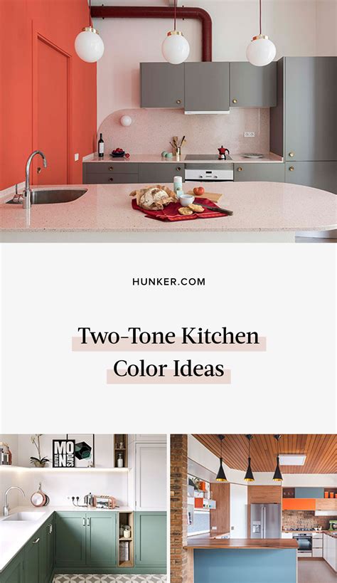 The designer chose to use open shelves to the right of the window to further open up the space. These Two-Tone Kitchen Color Ideas Will Have You Reaching ...