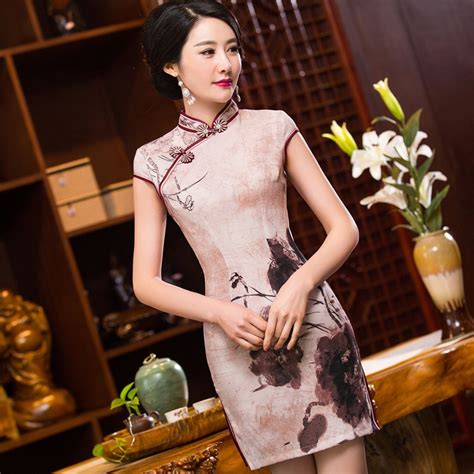 Brand New Beautiful Chinese Traditional Dress Women Spring Short Sleeve