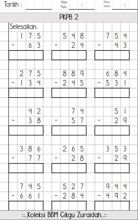 Soalan anggaran matematik tahun 2 aadhar in. Ulangkaji Matematik Tahun 2 PKPB Vol 1 - Cikgu Fadli Online