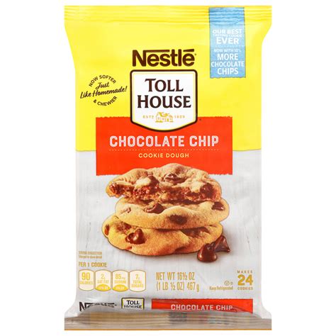 Save On Nestle Toll House Cookie Dough Chocolate Chip 24 Ct Order