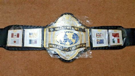 Wwf Hulk Hogan 86 World Heavyweight Wrestling Championship Belt 2mm
