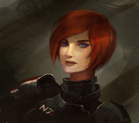 Femshep By Mass Effect Mass Effect Art