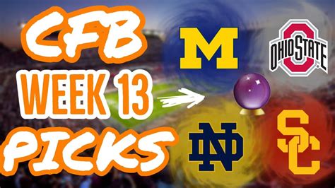 College Football Week 13 Picks And Predictions 2022 Win Big Sports
