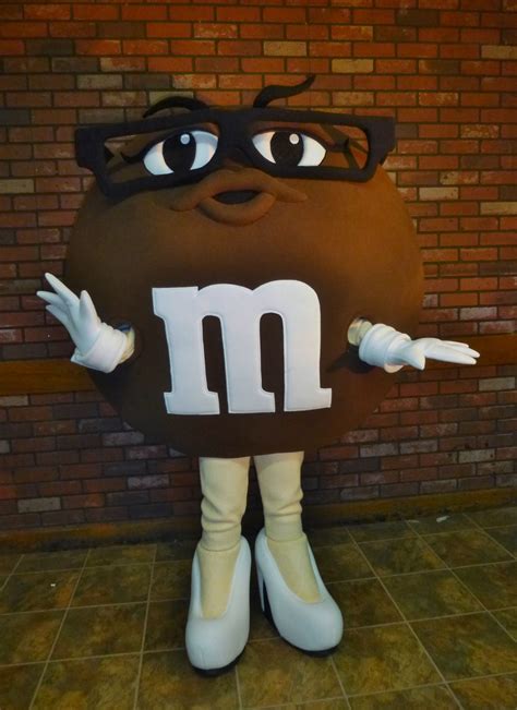 Ms Brown Mand M Custom Mascot Mascot Character Costumes Mascot Design