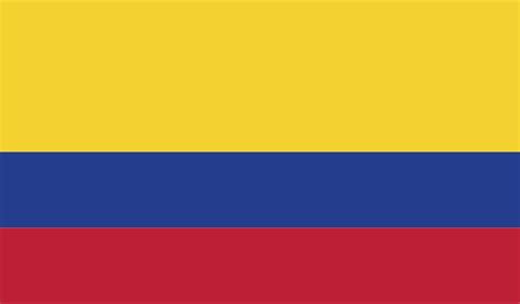 Free Colombia Flag Colouring Page Little Day Out