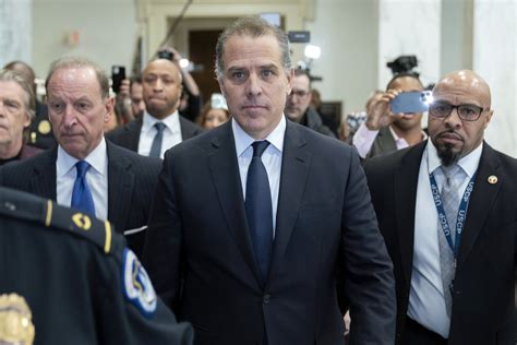 republicans push ahead with hunter biden contempt charge after his surprise visit to capitol