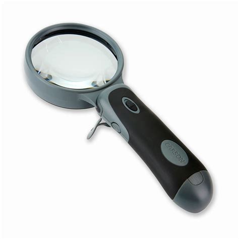 3 In 1 Led Lighted Handheld Magnifier Hand Magnifiers Bernell Corporation