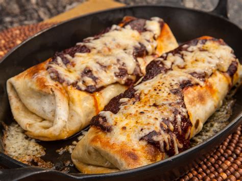 Cut boiled chicken fillet into small pieces and pull it. Green Chile Chicken Burrito | Recipe | Food network ...