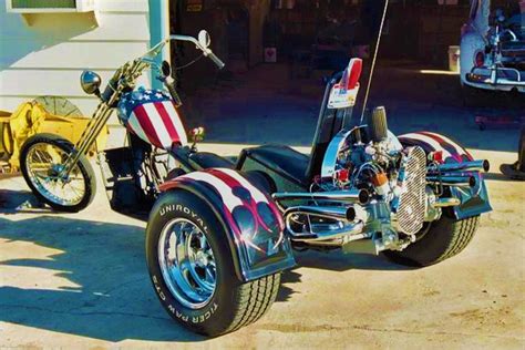 Veedub Chopper Trike Trike Motorcycle Custom Trikes Vw Trike