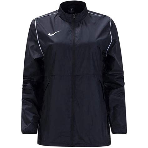 Nike Nike Womens Park 20 Rain Jacket Bv6895 010 Blackwhite X